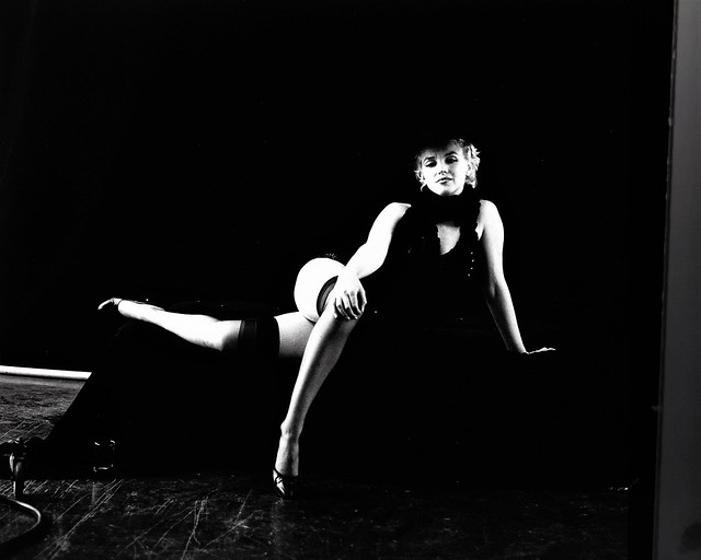 Marilyn Monroe fotografiada por Milton H. Greene - 1956
